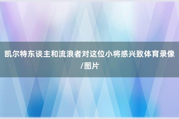 凯尔特东谈主和流浪者对这位小将感兴致体育录像/图片