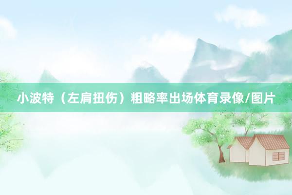 小波特（左肩扭伤）粗略率出场体育录像/图片