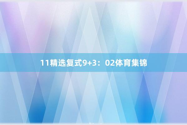 11　　精选复式9+3：02体育集锦