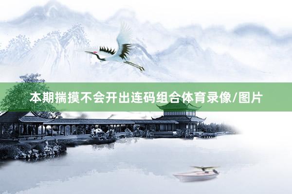 本期揣摸不会开出连码组合体育录像/图片