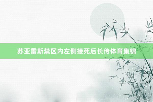 苏亚雷斯禁区内左侧接死后长传体育集锦