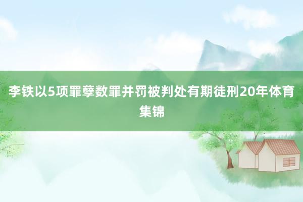 李铁以5项罪孽数罪并罚被判处有期徒刑20年体育集锦