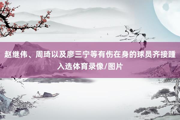 赵继伟、周琦以及廖三宁等有伤在身的球员齐接踵入选体育录像/图片
