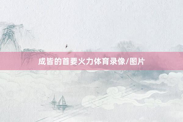 成皆的首要火力体育录像/图片