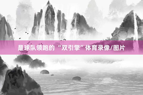 是球队领跑的 “双引擎”体育录像/图片